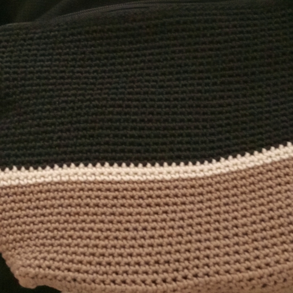 Crafts And Barlow crocheted purse